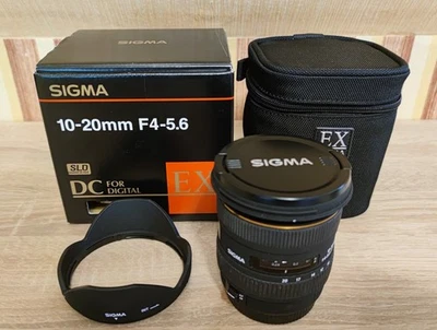 Sigma 10-20 mm F4,0-5,6 EX DC HSM-Objektiv für Canon - Bild 1 von 4