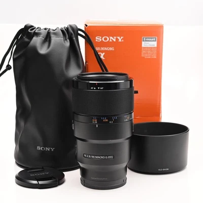 Lente Sony FE 90 mm f2,8 Macro G OSS montura E SEL90M28G #482 Foto 1 de 4
