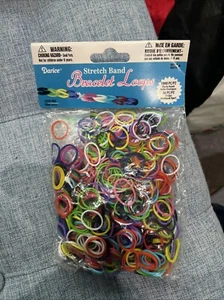 NEW Darice Stretch Band Bracelet Loops (1000 Pc) & S-Clips (36 Pc) - Picture 1 of 1