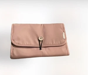 "Organizador plegable de joyería rosa rubor Mizatto 6"" X 9""" - Imagen 1 de 3