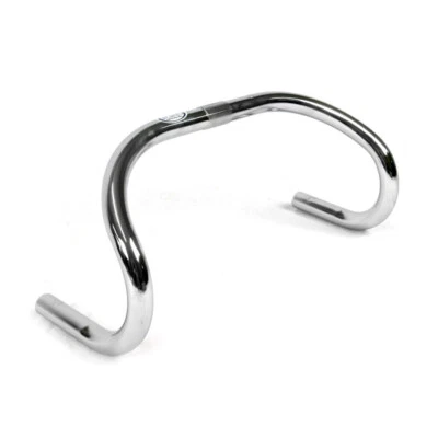 Nitto B123 Cromoly Steel Road Track Drop Handle Bar 42cm Silver - Image 1 of 2