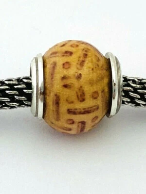 Cuentas Brighton Henna Punjab J93242 plata/madera, nuevas Foto 1 de 2