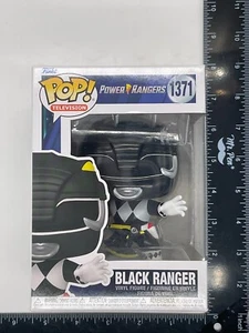 Funko Pop! Power Rangers 30th Anniv. Black Ranger Vinyl Figure #1371 E03 - Picture 1 of 9