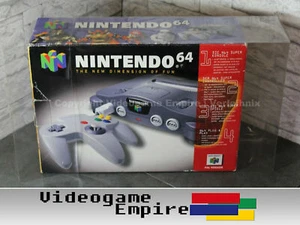 1 x housse de protection PET Nintendo 64 N64 console emballage d'origine housse box protector - Photo 1/6