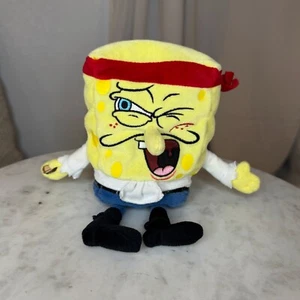 Nickelodeon Spongebob Squarepants Plush Stuffed Toy Cartoon Character - Picture 1 of 5