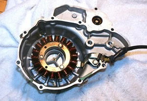 1989 HONDA PACIFIC COAST 800 PC800 STATOR + COVER  . - (PC-133) - Picture 1 of 9