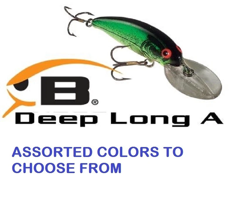 Bomber Deep Long A, modelo B25A, 4-1/2” 3/4 oz, elección de colores Foto 1 de 1