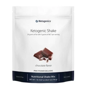 Ketogenic Shake By Metagenics. Chocolate Flavor. 14 Servings. Free Shipping - Picture 1 of 4