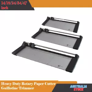 14/18/24/34/47inch Heavy Duty Rotary Paper Cutter Guillotine Trimmer - Picture 1 of 10