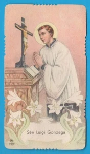 S. Luigi Gonzaga Preghiera AR 2357 santino holy card image pieuse MA986 - Picture 1 of 2