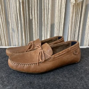 Sperry Wave Driver Loafers Shoes Sts22758 Tan/Brown Mens Sz 10 NEW - Picture 1 of 12