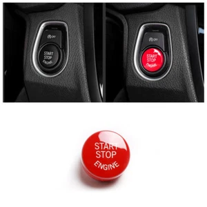 Red Engine Start Button Replacement Kit for BMW F Chassis Series F10 F20 F30 TS - Foto 1 di 12