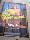 Affiche film rotique Super poitrines pour Grands Pervers 1970 cinma (23314)