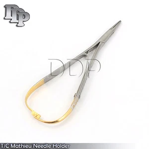 TC Mathieu Needle Holder 5.5" Tip Plier Veterinary,Dental Surgical Instruments - Picture 1 of 3