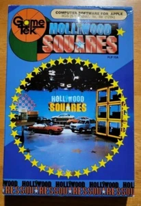 Hollywood Squares Apple IIe IIgs CIB Complete Box Vintage by GameTek 1988 - Bild 1 von 5