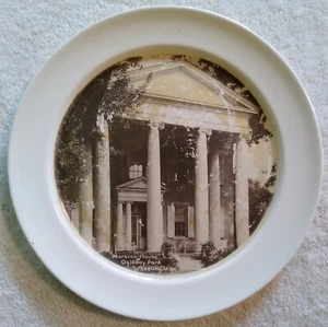 10,25" Vintage Oglebay Park Herrenhaus Wheeling WV Souvenir Teller - Bild 1 von 3