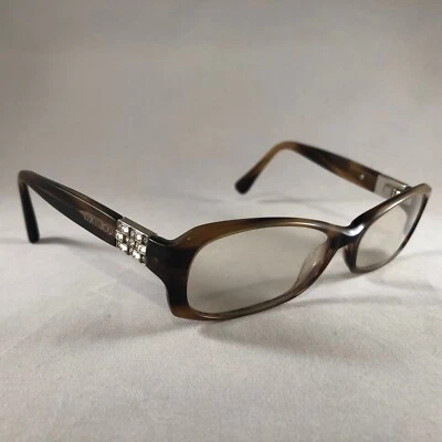 Оправы для очков Jimmy Choo JC41 Havana коричневые черепаховые кристаллы 53-14-130 - Изображение 1 из 4