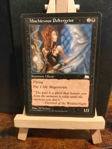 Mischievous Poltergeist - Weatherlight - Excellent/LP - MTG - Picture 1 of 3