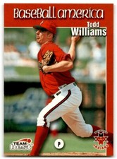 1999 Team Best Baseball America Todd Williams Indianapolis Indians #96