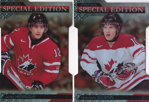 13-14 Team Canada Adam Henrique Special Edition Die-Cut GOLD Upper Deck 2013