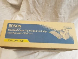 Original Epson C3800 Toner - yellow - 1128 - S051128 - AcuLaser - neuf - new OEM - Foto 1 di 5
