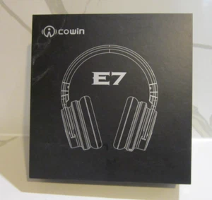 Cowin E7 Active Noise Cancelling Bluetooth Over-Ear Headphones, Black - Picture 1 of 4