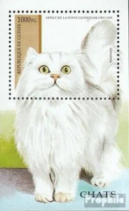 Guinea Block492 (kompl.Ausg.) postfrisch 1995 Katzen - Bild 1 von 1