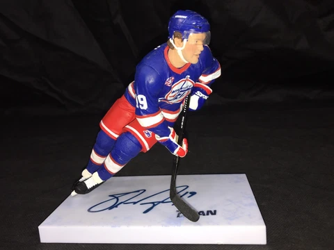 SHANE DOAN Auto Hand Signed #'d Winnipeg Jets McFarlane Series 22 Variant Figure Cover