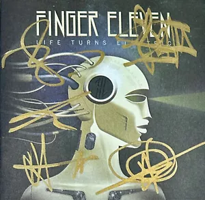 WIND-UP LLC CD: Finger Eleven – Life Turns Electric AUTOGRAPHED - 2010 CANADA - Picture 1 of 6