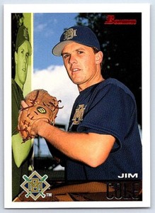 1995 Bowman Jim Cole Rookie Milwaukee Brewers #187