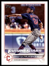 2022 Topps Triston McKenzie Cleveland Guardians #470