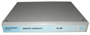 Service-Handbuch R&S Miniport Empfänger EB 100 641.8018.10 - Zdjęcie 1 z 4