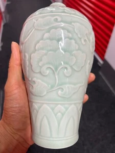 chinese antique porcelain vase. Qing 8 inches - Picture 1 of 6