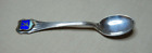 Vintage  800 Silver And Enamel Souvenir Spoon Sellin A/R  2139