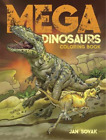 Jan Sovak Mega Dinosaurs Coloring Book (Taschenbuch)
