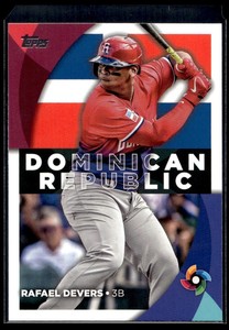 2023 Topps Series 2 2023 World Baseball Classic Stars Rafael Devers Boston Red