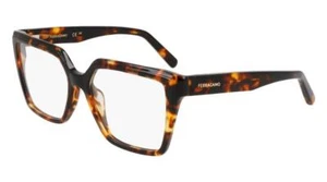 New FERRAGAMO SF-2950N 219 Dark Tortoise Eyeglasses 54/16/140 - Picture 1 of 3
