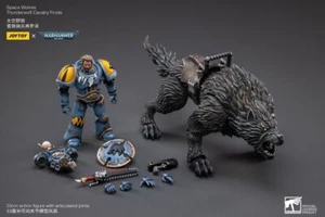 JOYTOY Warhammer 40k Space Wolves Thunderwolf Cavalry Frode 1/18 Action Figures - Picture 1 of 10