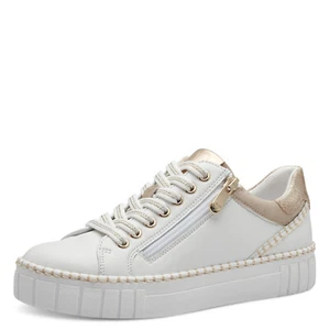 Marco Tozzi Women's Sneaker Slipper Half Shoes Shoes White Beige 23727 - Picture 1 of 5