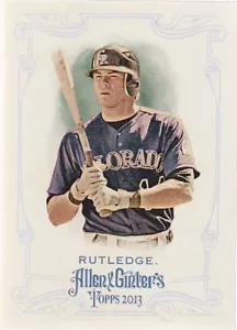 2013 TOPPS ALLEN & GINTER #313 JOSH RUTLEDGE SP - Picture 1 of 1