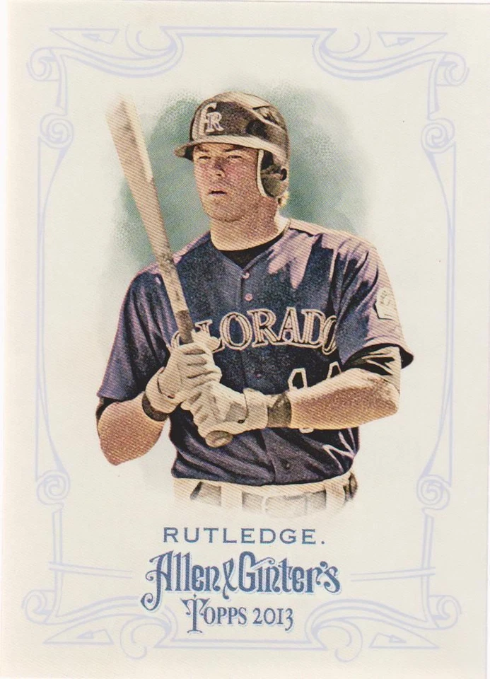 2013 TOPPS ALLEN & GINTER #313 JOSH RUTLEDGE SP - Image 1 of 1