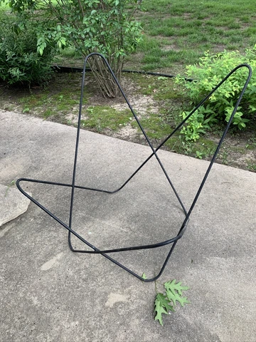 Vintage Butterfly Chair Iron Knoll Hardoy or Style Cover