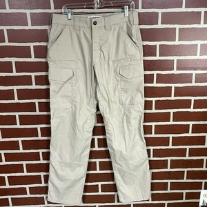 First Tactical Men’s 34x32 Cargo Ripstop Rip Stop Pants Police Khaki Tan - Picture 1 of 5