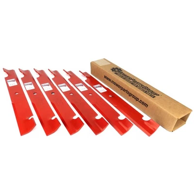 (6) USA Made Reaper Blades 61" Bad Boy Scag Ferris 038-6080-00 482879 15208425 - Image 1 of 4