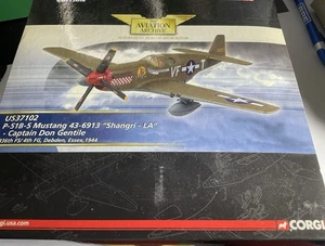 Corgi Limited Edition US-51B-5 Mustang “Shanghai-LA”  Don Gentile NIB - Picture 1 of 3