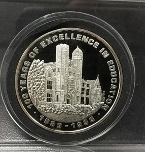 Wagner College Staten Island NY 1oz 999 Silber Kunstmedaille in Kapsel - Bild 1 von 5