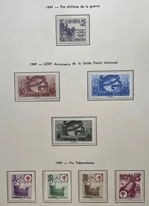 España año 1949 sellos ** MNH - Picture 1 of 1