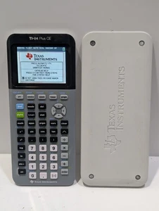 Calculadora gráfica de color gris Texas Instruments TI-84 Plus CE - Imagen 1 de 4