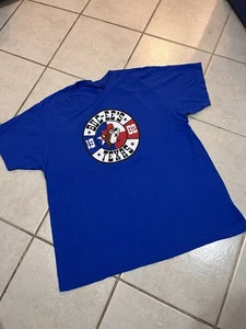 Camiseta Buc-ee's Beaver Logo Texas 1982 Azul Manga Corta Adulto Talla Desconocida - Imagen 1 de 6