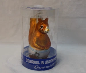 Archie McPhee Squirrel In Underpants Christmas Ornament - Picture 1 of 7